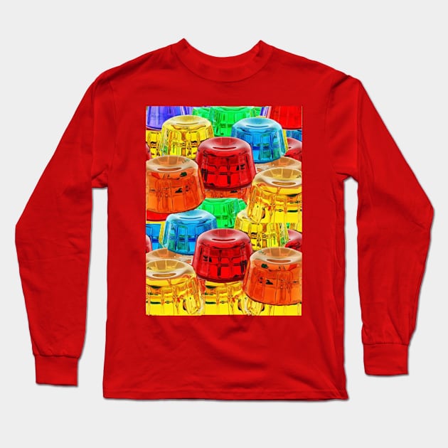 Jelly food pattern Long Sleeve T-Shirt by richercollections